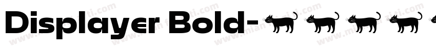 Displayer Bold字体转换